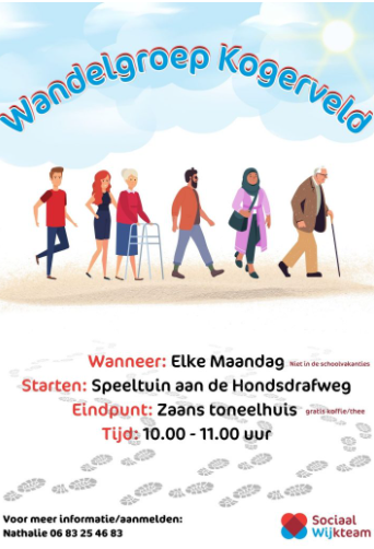 Sociaal wijkteam Noord - Kogerveld Wandelgroep